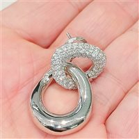 Orecchini Vidali Gioielli Donna in Argento Zircone ORAR-42-34 - ORAR-42-34